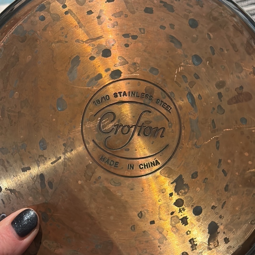 Crofton Copper Bottom pan - Picture 3 of 3